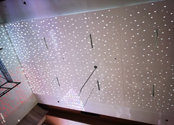 LED Panel Backlit Aluminum Plate